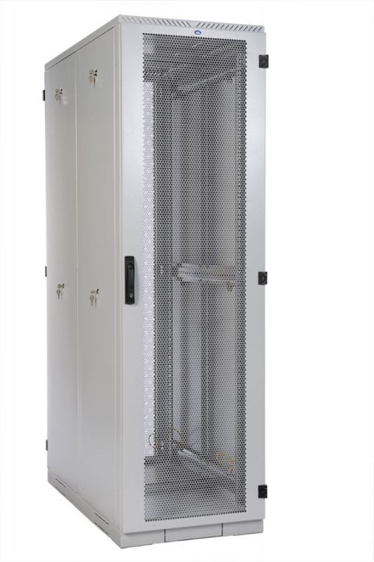 Шкаф серверный ЦМО ШТК-С-42.8.12-44АА 42U 800x1200мм пер.дв.перфор. 4 бок.пан. 1000кг серый