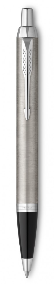 Ручка шариковая Parker IM Essential K319 (2143631) Brushed Metal CT M синие чернила подар.кор.