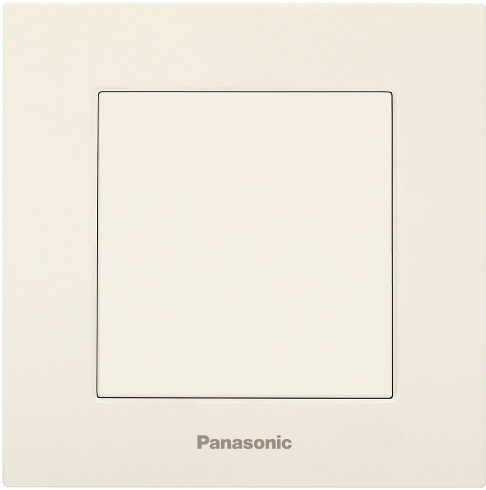 Заглушка Panasonic Karre Plus WKTC07012BG-RU 1x пластик бежевый (упак.:1шт)