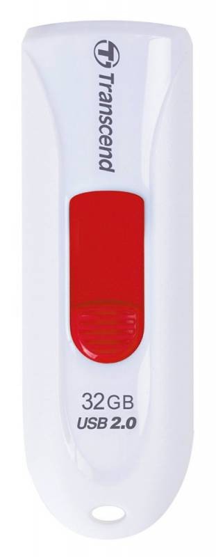 Флеш Диск Transcend 32Gb Jetflash 590 TS32GJF590W USB2.0 белый