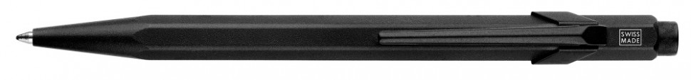 Ручка шариковая Carandache Office 849.496 Black Code M черные чернила подар.кор.