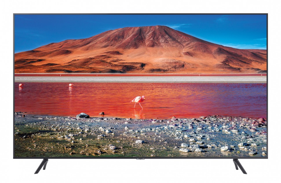 Телевизор LED Samsung 70" UE70TU7090UXRU 7 титан/Ultra HD/50Hz/DVB-T2/DVB-C/DVB-S2/USB/WiFi/Smart TV (RUS)
