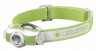 Фонарь налобный Led Lenser MH3 зеленый/белый лам.:светодиод. 200lx AAx1 (501593)