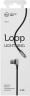 Кабель Redline Loop УТ000016349 USB (m)-Lightning (m) 1м черный