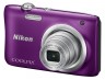Фотоаппарат Nikon CoolPix A100 фиолетовый 20.1Mpix Zoom5x 2.7" 720p 25Mb SDXC CCD 1x2.3 IS el 10minF/EN-EL19