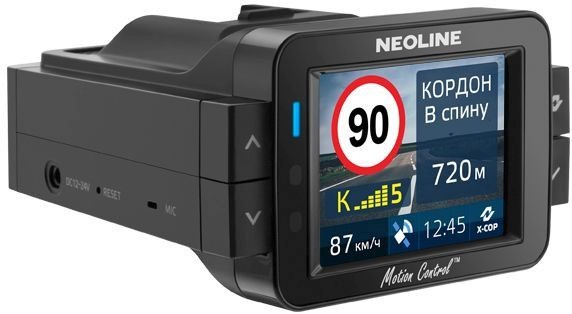 Видеорегистратор с радар-детектором Neoline X-COP 9100s GPS ГЛОНАСС черный