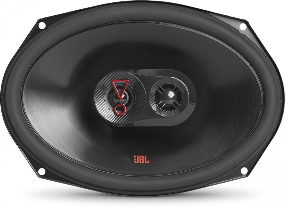 Колонки автомобильные JBL Stage3 9637F (без решетки) 225Вт 93дБ 3Ом 15x23см (6x9дюйм) (ком.:2кол.) коаксиальные трехполосные