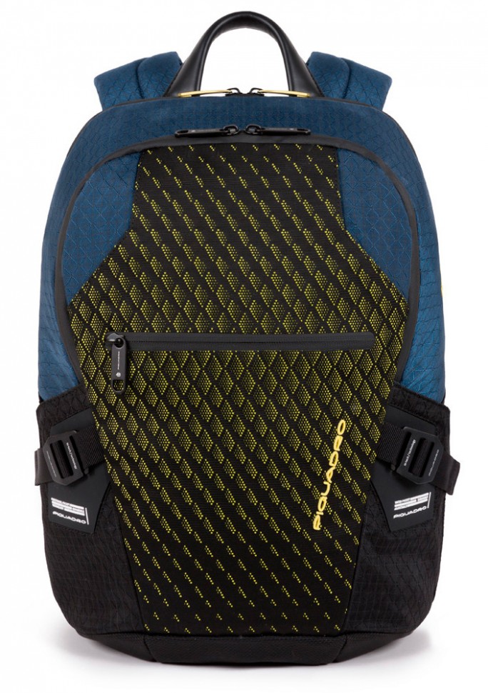 Рюкзак Piquadro PQ-Y CA5151PQY/BLG синий/желтый текстиль