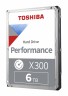 Жесткий диск Toshiba SATA-III 6Tb HDWR160UZSVA X300 (7200rpm) 256Mb 3.5"