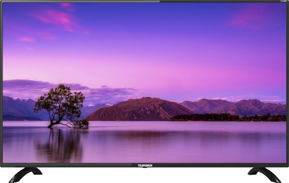 Телевизор LED Telefunken 42" TF-LED43S08T2 черный/FULL HD/50Hz/DVB-T/DVB-T2/DVB-C/USB (RUS)