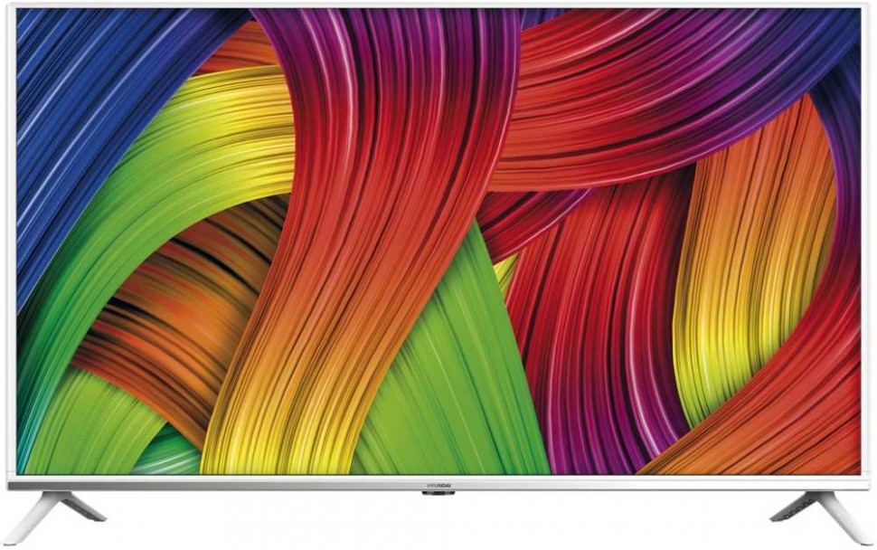 Телевизор LED Hyundai 40" H-LED40ET3021 белый/FULL HD/60Hz/DVB-T/DVB-T2/DVB-C/DVB-S2/USB (RUS)