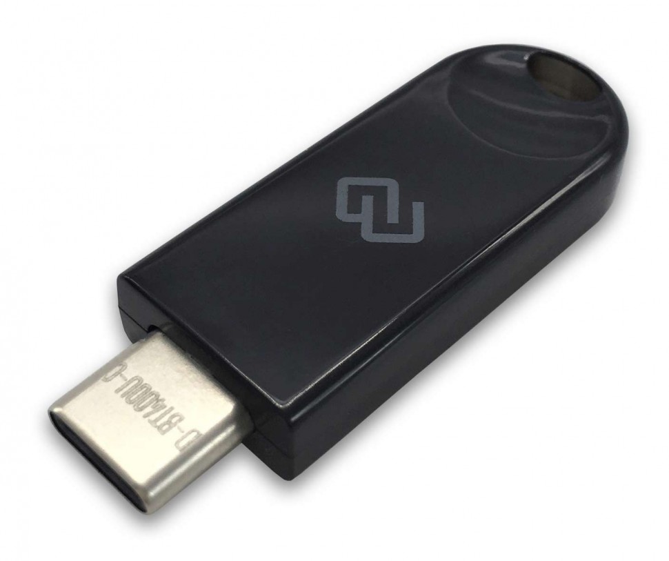 Адаптер USB Digma D-BT400U-C Bluetooth 4.0+EDR class 1.5 20м черный