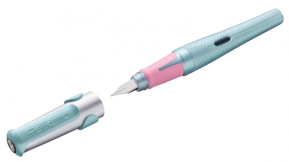 Ручка перьевая Pelikan School Pelikano Magic Ocean (PL815932) M для правшей карт.уп.