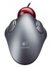 Трекбол Logitech Marble серый/серебристый/красный USB (4but)