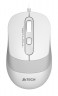 Мышь A4Tech Fstyler FM10 белый/серый оптическая (1600dpi) USB (4but)