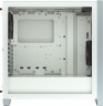 Корпус Corsair 4000D Tempered Glass белый без БП ATX 4x120mm 4x140mm 1xUSB3.0 audio bott PSU
