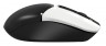 Мышь A4Tech Fstyler FG12 Panda белый/черный оптическая (1200dpi) беспроводная USB (3but)
