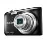 Фотоаппарат Nikon CoolPix A100 черный 20.1Mpix Zoom5x 2.7" 720p 25Mb SDXC CCD 1x2.3 IS el 10minF/EN-EL19
