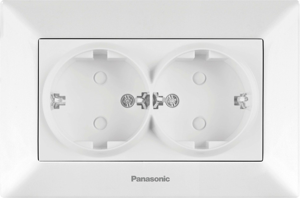 Розетка силовая Panasonic Arkedia (WMTC02152WH-RU) скрыт. зазем. штор. IP20 белый (упак.:1шт)