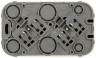 Блок силовая (2 розетки) Legrand Quteo (782242) IP20 слоновая кость