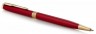 Ручка шариковая Parker Sonnet Core K439 Slim (1931477) LaqRed GT M черные чернила подар.кор.