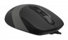 Мышь A4Tech Fstyler FM10 черный/серый оптическая (1600dpi) USB (4but)