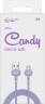 Кабель Redline Candy УТ000021987 USB (m)-micro USB (m) 1м фиолетовый