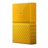 Жесткий диск WD Original USB 3.0 1Tb WDBBEX0010BYL-EEUE My Passport 2.5" желтый