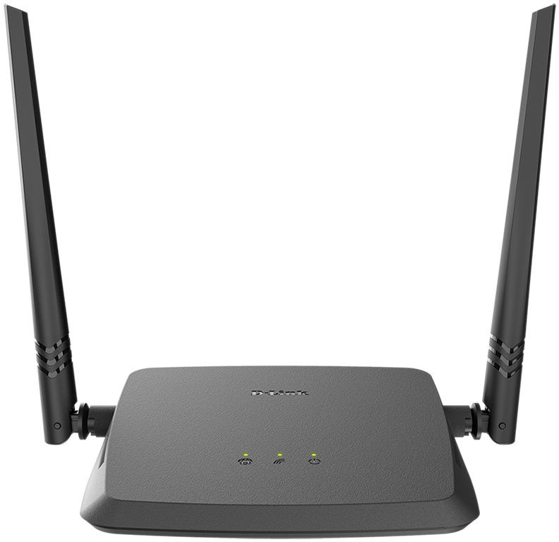 Роутер беспроводной D-Link DIR-615/X1A N300 10/100BASE-TX черный