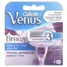 Сменная кассета Gillette Venus Breeze для бритв (упак.:4шт)