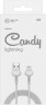 Кабель Redline Candy УТ000021988 USB (m)-Lightning (m) 1м белый