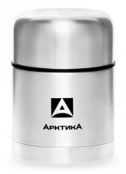 Термос для еды Арктика 301-500 0.5л. серебристый (301-500/SIL)
