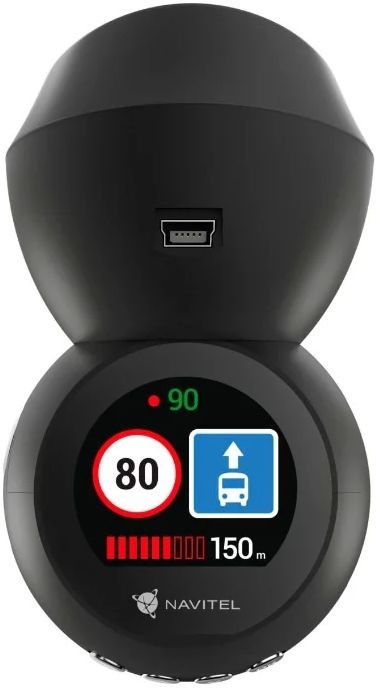 Видеорегистратор Navitel R1050 черный 2Mpix 1080x1920 1080p 165гр. GPS MSTAR MSC8328