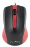 Мышь Оклик 225M черный/красный оптическая (1200dpi) USB (2but)