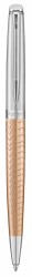 Ручка шариковая Waterman Hemisphere Deluxe (2043234) Rose Wave CT синие чернила подар.кор.