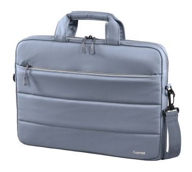 Сумка для ноутбука 15.6" Hama Toronto серый/голубой нейлон (00101851)