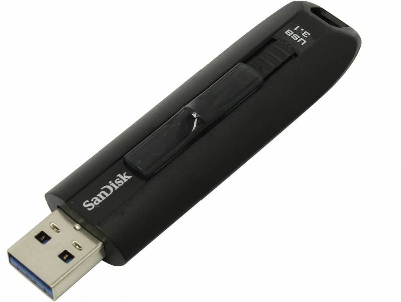 Флеш Диск Sandisk 128Gb Extreme SDCZ800-128G-G46 USB3.1 черный