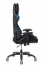 Кресло игровое Zombie VIKING 4 AERO черный/синий искусст.кожа/ткань с подголов. крестовина пластик