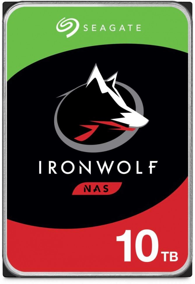 Жесткий диск Seagate Original SATA-III 10Tb ST10000VN0008 Ironwolf (7200rpm) 256Mb 3.5"
