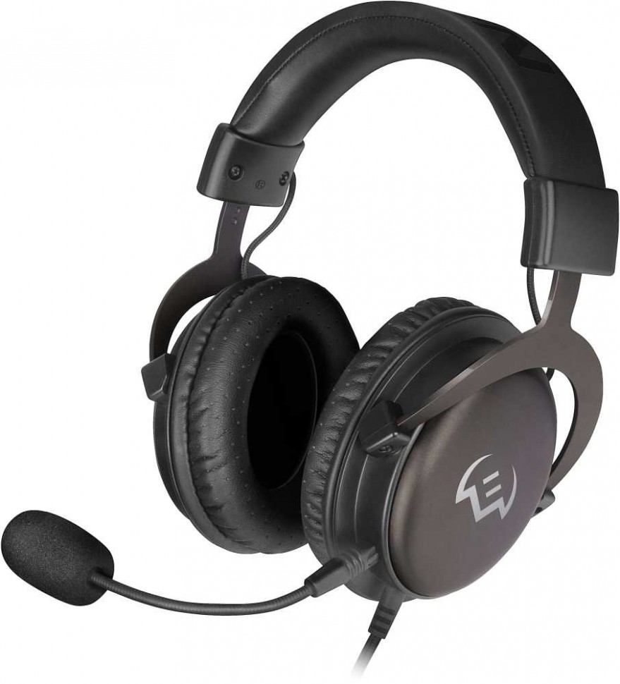 Наушники с микрофоном Sven AP-G999MV серый 2м мониторные оголовье