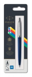 Ручка шариковая Parker Jotter Color (2123427) синий M синие чернила блистер