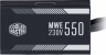 Блок питания Cooler Master ATX 550W MWE White V2 80+ (24+4+4pin) APFC 120mm fan 6xSATA RTL