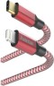Кабель Hama 00183310 USB Type-C (m)-Lightning (m) 1.5м красный