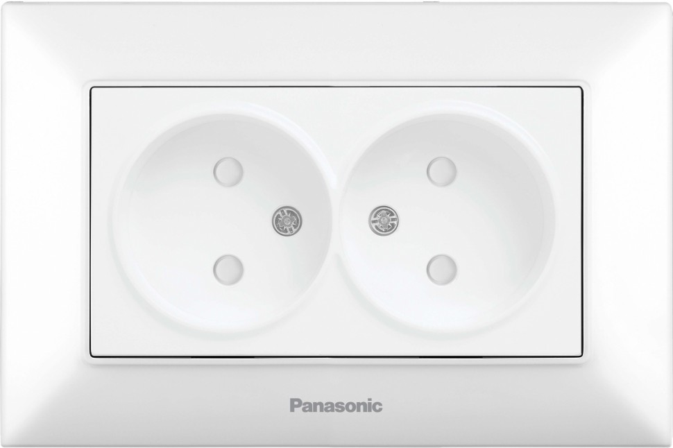 Розетка силовая Panasonic Arkedia Slim (WNTC02142WH-RU) скрыт. штор. IP20 белый (упак.:1шт)