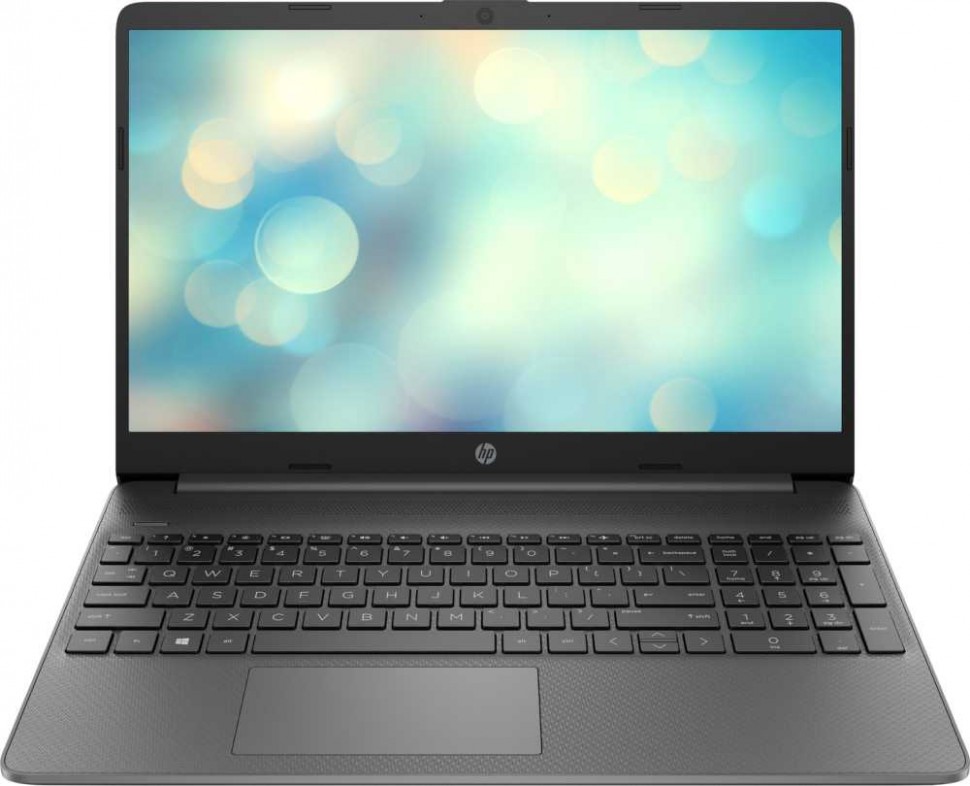 Ноутбук HP 15-dw1045ur Pentium Gold 6405U/4Gb/SSD256Gb/Intel UHD Graphics/15.6"/IPS/FHD (1920x1080)/Free DOS/grey/WiFi/BT/Cam