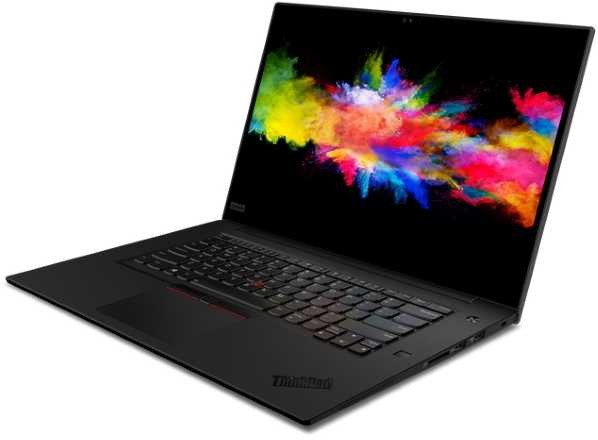 Ноутбук Lenovo ThinkPad P1 Core i7 9850H/16Gb/SSD512Gb/NVIDIA Quadro P1000 4Gb/15.6"/WVA/UHD (3840x2160)/Windows 10 Professional/black/WiFi/BT/Cam