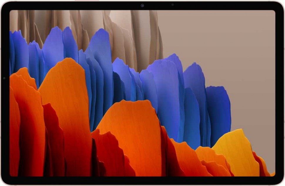 Планшет Samsung Galaxy Tab S7 SM-T875 Snapdragon 865 Plus (3.1) 8C/RAM6Gb/ROM128Gb 11" WQXGA 2560x1600/3G/4G/Android 10.0/золотистый/13Mpix/8Mpix/BT/GPS/WiFi/Touch/microSD 1Tb/8000mAh