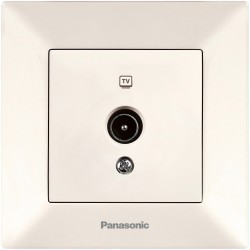 Розетка телевизионная Panasonic Arkedia (WMTC04542BG-RU) скрыт. IP20 бежевый (упак.:1шт)