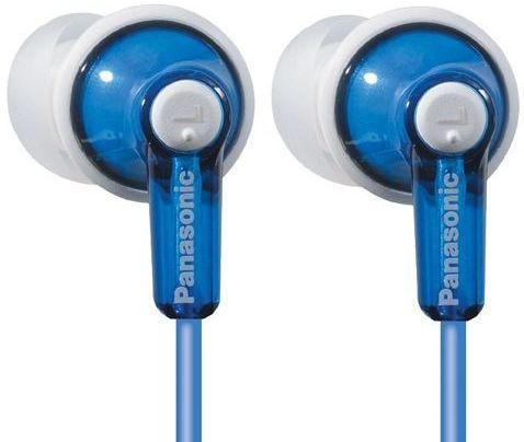 Наушники вкладыши Panasonic RP-HJE120 1.1м синий проводные в ушной раковине (RP-HJE120EEA)
