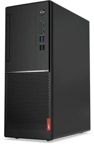 ПК Lenovo V330-15IGM MT Cel J4005 (2)/4Gb/SSD128Gb/UHDG 600/noOS/GbitEth/65W/клавиатура/мышь/черный